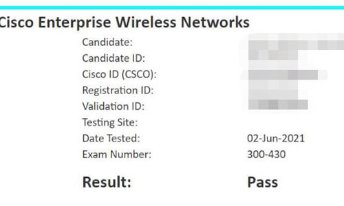06-02 Cisco 300-430 pass