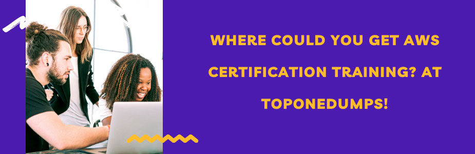Where could you get AWS certification training? At Toponedumps!