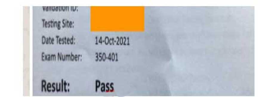 211015 Latest CCNP 350-401 Exam Pass