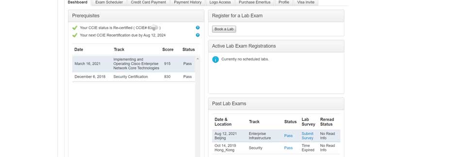 211018 Latest CCIE EI Lab Pass 